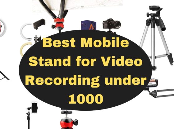 mobile stand for video recording